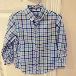 Vineyard Vines 3T plaid button down